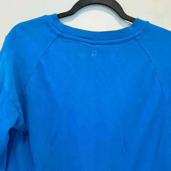 SWEATY BETTY Long Sleeve Terry Layering Sweatshirt Size XS Oversized Relaxed - Picture 6 of 10